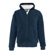 Veste zippé marine homme Schott Hodded Sweat pas cher