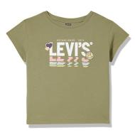 T-shirt Kaki Garçon Levi's 4ED488 pas cher