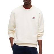 Sweat Beige Homme Tommy Hilfiger Badge Crewss