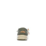 Chaussures Kaki Garçon Hey Dude Wally Youth 13013 vue 3