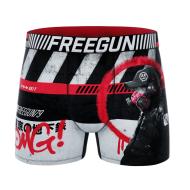 Boxer Schwarz/Rot/Grau Boy Freegun OMG günstig