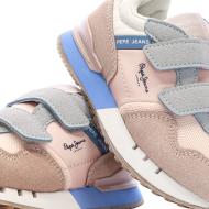 Rosa/blaue Sneaker für Mädchen von Pepe Jeans London Band Ansicht 6