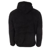 Paname Brothers Sudadera Sherpa Negra con Cremallera Completa para Hombre ver 2