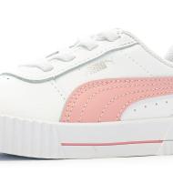 Sneaker Weiß/Pink, Mädchen, Puma Inf Carina Ansicht 7