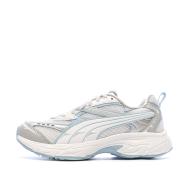 Weiße/hellblaue Puma Morphic Sneaker für Jungen