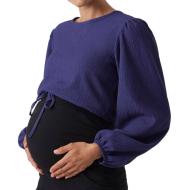 Marine Frauen Mamalicious Aura Schwangerschaftsbluse günstig