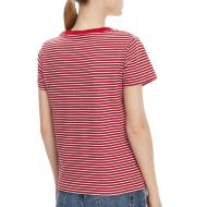 T-shirt Rouge Femme Levi's Perfect Vneck vue 2
