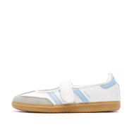SAMBA JANE White/Blue Women’s Trainers by Adidas