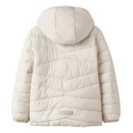 Girls' white down jacket Name it Marble Photo of the Espace des Marques %store% store - view of %key%