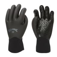 Schwarze Billabong 3 Furnace Surfhandschuhe für Damen und Herren günstig