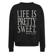 Schwarzes Sweatshirt für Damen JDY Nanna Life Ansicht 2