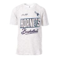 Camiseta para niño gris/morada/azul NBA Hornets Charlotte