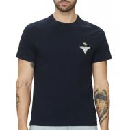 Guess Men's Palm Tree Navy T-Shirt affordable