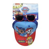 Kappe + Sonnenbrille Set Blau Kinder Sport Zone Chase und marcus