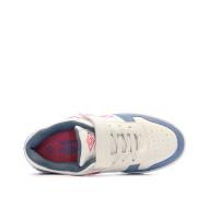 Baskets Blanches/Bleu/Rose Fille Umbro Ovida vue 4