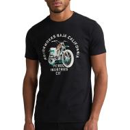 T-Shirt Noir Homme Petrol Industries Classic Print 1