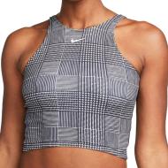 Débardeur Noir/Gris Femme Nike Crop Tank pas cher