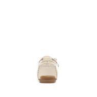 Mokassins Beige Frau Geox Leelyan Ansicht 3