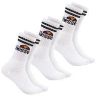 3 pares de calcetines blancos/negros para hombre Ellesse SBSA barato