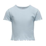Camiseta Only Kids Ognella Azul Claro Niña