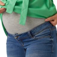 Women's Blue Pregnancy Trousers Mamalicious Rome Photo of the Espace des Marques %store% store - view of %key%