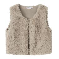 Weste Beige Mädchen Name it Fnano günstig