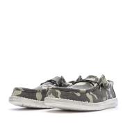 Hey Dude Camo Herren-Militärschuhe in Khaki Ansicht 6
