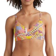 Traje de baño O'Neill Wave Mujer Top Rosa/Amarillo