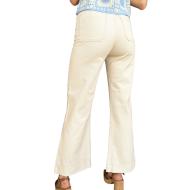 Ancho Mujer Beige Jeans Oraije Victorine ver 2