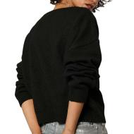 Women's black jumper Kaporal MOVE Photo of the Espace des Marques %store% store - view of %key%