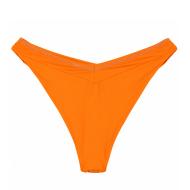 Orangefarbene Bikinihose für Damen „Grain de Sable Abby“ Ansicht 2