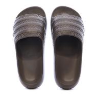 Steppschuhe Braun Gemischte Adidas Adilette Ayoon Ansicht 3
