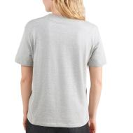 Graues Damen-T-Shirt von Calvin Klein Jeans Varsity Ansicht 2