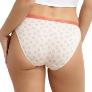 X3 Pantalones cortos terracota/crudo para mujer Dim Les Pockets de algodón ver 3