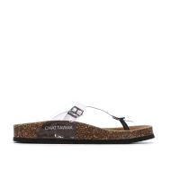 Sandalen Transparent/Schwarz Frau Chattawak Summer Ansicht 2