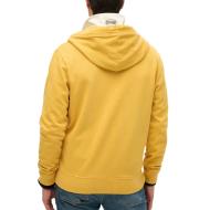 Sweatshirt mit Reißverschluss Gelb Herren Superdry Essential Washed Ziphood Ansicht 2