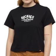 Camiseta negra de mujer Dickies Companion