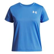 Camiseta deportiva azul para niña Under Armour Tech barato