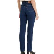 Women's Levi's 724 High-Rise Slim Raw Blue Jeans Photo of the Espace des Marques %store% store - view of %key%