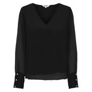 Schwarze Bluse Frau Only Tasha Otl