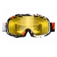 Gafas de esquí blancas/negras/rojas unisex Cairn Alpha Spx1 ver 2
