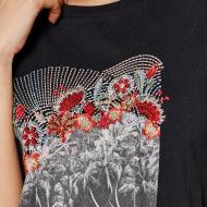 T-shirt Noir Femme O'Neill Palm vue 3