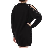 Sweatkleid Schwarz Frau Supreme Jessy Ansicht 2