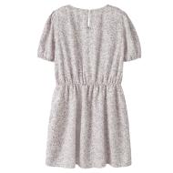Vestido blanco/violeta para niña «Name it fany» ver 2
