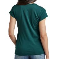 T-Shirt Grün Frau G-Star Raw Eyben Ansicht 2