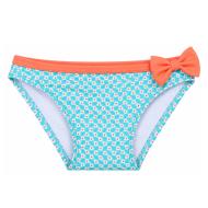 Bas de maillot de bain Bleu/Orange Fille Lagon Bleu Alyssa pas cher