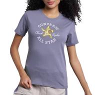 Converse Damen T-Shirt Mauve Floral