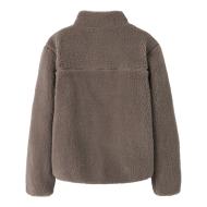 Chaqueta marrón para niña Name it Mattia ver 2