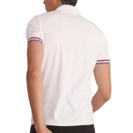 Polo Weiß Herren Le Coq Sportif Ss Presentation Ansicht 2