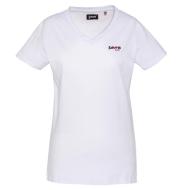 Weißes Damen-T-Shirt von Schott TSBRODEDW